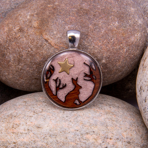 Forest Hare Pendant (#1168)